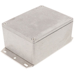 Hammond 1550Z113F Thick Wall Flanged Die Cast Enclosure, 115 x 90 x 55