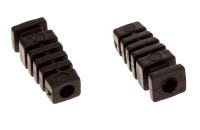 ODGIETKA-4/5 Odgiętka na kabel wychodzący z obudowy 4mm - czarna - komplet 5 sztuk