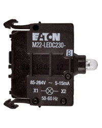 Oprawka z LED niebieska 230V AC M22-LEDC230-B 218060