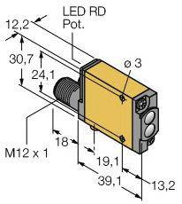 Czujnik dyfuzyjny Turck 3026892 1 szt.