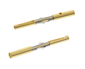 Końcówka pinowa 0.7mm Żeński Połączenie zagniatane Montaż na panelu 26 → 22