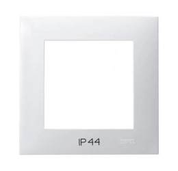 SZAFIR Ramka pojedyncza do łączników IP-44 biały RH-1Z/00