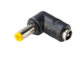 RED-2155/2155L Redukcja 2.1x5.5 Jack to 2.1x5.5 Plug (L) 90