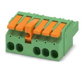 Złącze PCB 5 -pinowe raster 7.62mm Wciskane Żeński Phoenix Contact