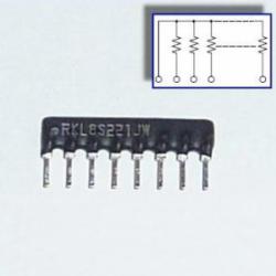 Drabinka rezystancyjna 7x 2.2K 8-pin