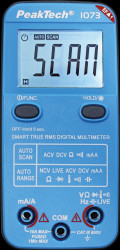 P 1073 Multimeter, digital, 4000 counts, NCV, TRMS, current measurement