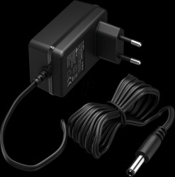 64975 Plug-in power supply 18 W ,12 V , 1.5 A ,DC plug 5.5x2.1,stabili