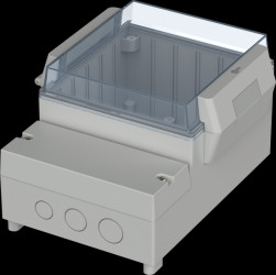 41130109 Housing, 125 x 186 x 103/59 mm