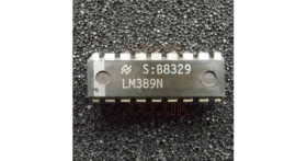 LM389N Low Voltage Audio Power Amplifier with NPN Transistor Array - National