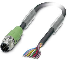 Kabel do czujników/elementów wykonawczych Phoenix Contact SAC-12P-MS/ 3,0-PVC SCO 1554788, kabel, otwarte końcówki, 1 sz