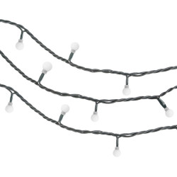 Lampki choinkowe LED RGB 10m kulki wewnętrzno/zewnetrzne