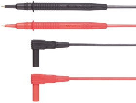 Przewody pomiarowe długość przewodu 1m Sanwa Electric Instruments kategoria CAT II 1000V Przewód pomiarowy