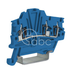 Złącze sprężynowe 1,5 mm², 3-przewodowe, niebieskie, HMM.1/1+2(Ex)i