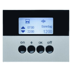 KNX RF łącznik czasowy quicklink stal szlachetna lakierowany Berker K.5 85745273