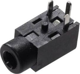 TRU COMPONENTS 733970 Złącze męskie jack 2,5 mm, niklowany, 1 szt.