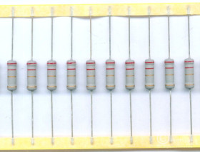 REZYSTOR 3W 2,2 ohm (50 SZTUK)