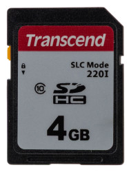 Karta SD SD, 4 GB Tak SuperMLC, Transcend SDC220I -40 → +85°C