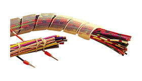 Wąż osłonowy spiralny do przewodów 10-40mm KW 12 naturalna 61600070 /30m/