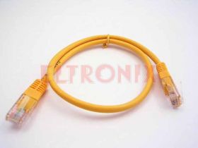 PATCH CORD UTP5E 0.5M CAT5E ŻÓŁTY DIGITUS