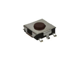 Microswitch TACT, wymiar 6x6mm; wysokość 0,5mm; SMD