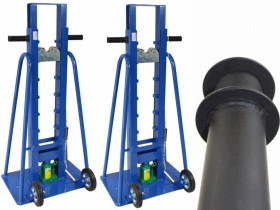 Podnośnik do bębnów kablowych PH-10T, Podnośnik bębnowy hydrauliczny 10 ton