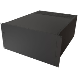 Hammond RM5U1922VBK Rack Mount/Desk Top Aluminium Enclosure 5U 559Mm Deep