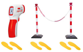 RS PRO Safe Distancing Bundle