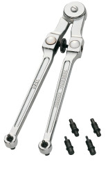 Klucz nastawny angielski SAM Klucz nastawny dł. 250 mm Stal chromowo-wanadowa Hak