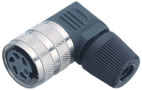 Złącze wielostykowe przemysłowe 12-pinowe M16 Montaż na kablu Wtyczka binder