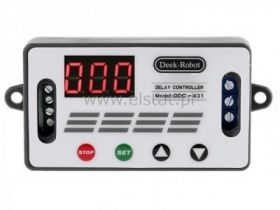 Moduł timera 24V z przekaźnikiem; 999 min obudowa