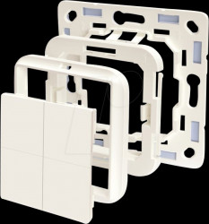 SHELLY_B_A_WS_4_B Busch-Jäger Adapter for BLU Wall Switch 4