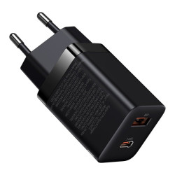 Ładowarka sieciowa USB/USB-C 30W BASEUS Super Si Pro, PD, QC CCSUPP-E01