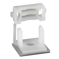 Mocowanie opaski kablowej długość 25mm szerokość 25 mm średnica otworu 4.3mm Thomas & Betts Naturalny