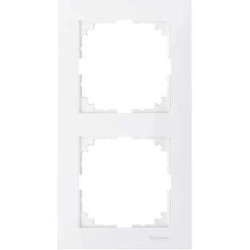 Merten M-Pure Ramka podwójna biały polarny MTN4020-3619