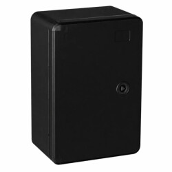 Obudowa plastikowa skrzynka hermetyczna natynkowa ABS 300x200x130mm IP65 czarna NEKU