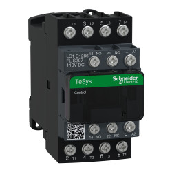 Stycznik 110 V DC Schneider Electric styki: 4 25 A 2NO + 2NC LC1D1286FLS207