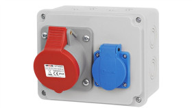 Rozdzielnica Budowlana Gniazdo Stałe 32A 5P 230V Rsbo.101