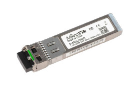 Moduł SFP 1,25Gb/s, 2x LC, 1550nm, 80km, DDM, Jednomodowy MikroTik S-55DLC80D