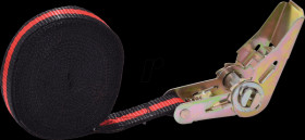 Trailer tensioning strap, 5m, 25mm, 245kg