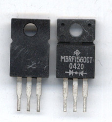 MBRF1560CT 2x7,5A 60V TO-220 IZOL. 3PIN DIODA SCHOTTKY