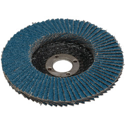 Draper 81912 Zirconium Oxide Flap Disc, 100 x 16mm, 40 Grit