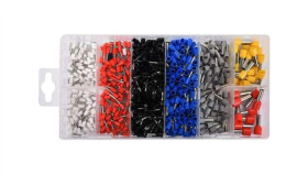 Zestaw Końcówek I Konektorów Kablowych 685Szt.