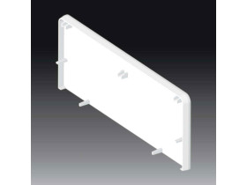 Element końcowy 8481 do listwy przypodłogowej PK 160x65 D, biały 8481_HB KOPOS