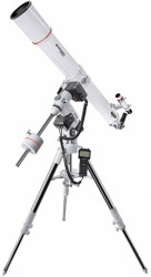Bresser Optik Messier AR-90L/1200 EXOS-2/EQ5 GoTo Teleskop soczewkowy równikowy achromatyczna Powiększenie 30 do 180 x