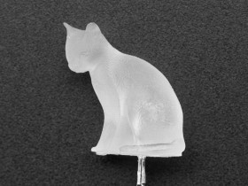 Adafruit DLUX-dLITE RGB Rainbow Cat Shape LEDs 3 Pack by Unexpected Labs