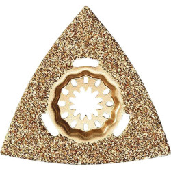 Fein 63731006210 Carbide Grater For Concrete Stone &amp; Wood 110mm Triangular