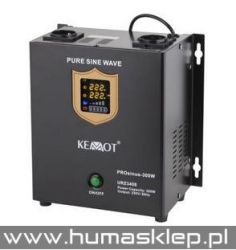 URZ3408 Awaryjne źródło zasilania KEMOT PROsinus-300W przetwornica z czystym przebiegiem sinusoidalnym i funkcją ładowania