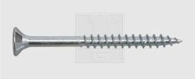SWG 17602613010 Wkręt do drewna 6 mm 130 mm Wewnętrzna ząbkowana stal cynkowany 100 szt.