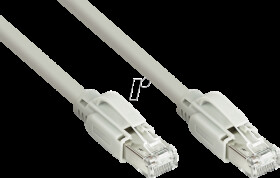 SO-PK050G Patch cable, Cat.7 raw cable, S/FTP, 5 m, grey