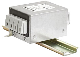 Filtr RFI 20 A FMAC RAIL 3-fazowy 3.6 mΩ 480V ac 50/60 Hz 150 μH Schurter Śruba Szyna DIN